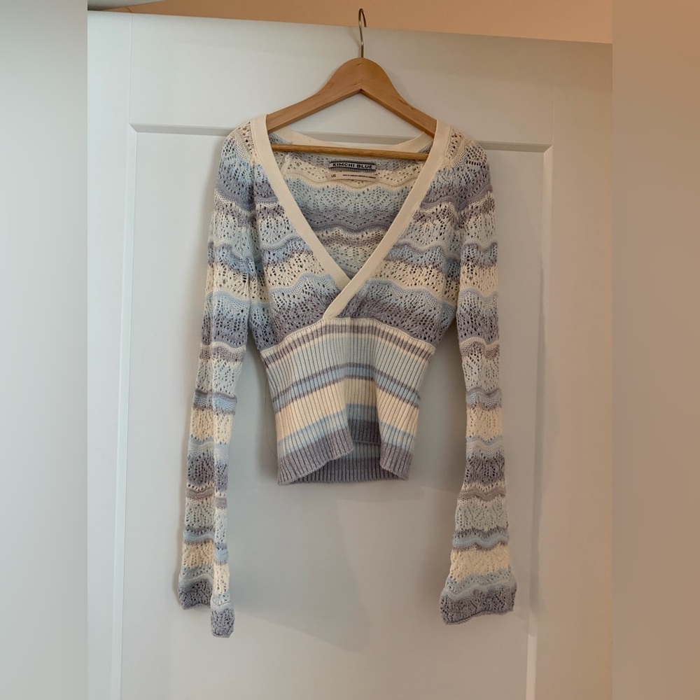 Kimchi Blue Rosario Pointelle Sweater - Picture 3 of 5
